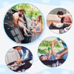 Compact Baby Changing Mat: Waterproof Travel Essential - صورة 8