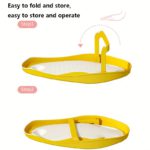 Adjustable Foldable Bath Seat - Soft, Non-Slip Comfort - صورة 2