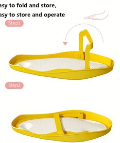 Alternative view of Adjustable Foldable Bath Seat - Soft, Non-Slip Comfort