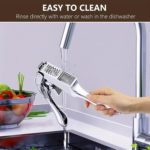 Versatile Stainless Steel Garlic Press & Nut Cracker - Image 10