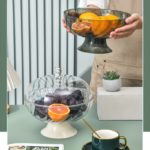 Elegant Plastic Storage Tray with Lid for Home Decor - Image 9