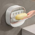 Elegant 3-Color Wall-Mounted Leakproof Soap Dish - Image 5