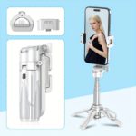Compact 3-in-1 Wireless Selfie Stick with USB Charging - Image 6