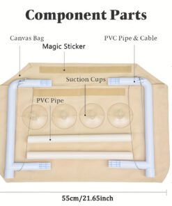 Alternative view of Sunny Spot Cat Hammock - Ultimate Window Perch Bed