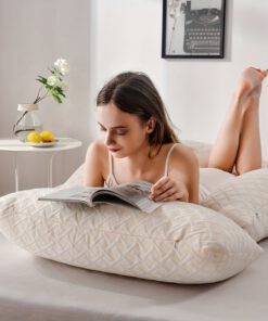 Alternative view of Ultimate Comfort U-Shaped Pregnancy Pillow Beige