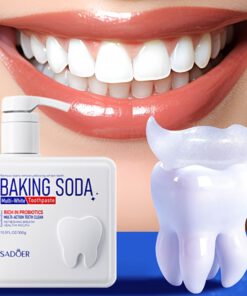Probiotic Baking Soda Toothpaste - Enzyme Whitening Boost