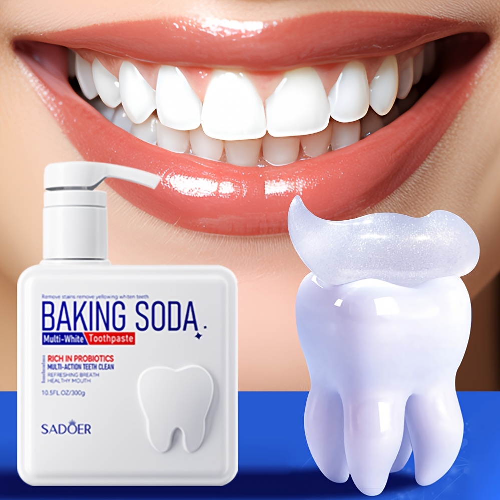 product-fancy-c508c083-79e9-4d5a-8d6f-7c1fad258981 Probiotic Baking Soda Toothpaste - Enzyme Whitening Boost - Image 1