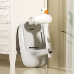 Duck Design Bath Stand: Safe & Fun for Ages 3-6 - صورة 2