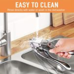 Versatile Stainless Steel Garlic Press & Nut Cracker - Image 11