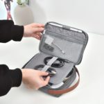 Gray Tech Travel Organizer Bag - Durable & Stylish Storage - Image 7