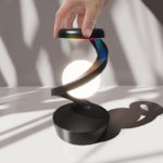 Floating RGB Lamp with Wireless Charging & Rotation