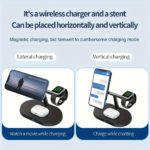 Magnetic 3-in-1 Wireless Charging Dock for Travel - Image 8