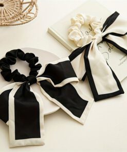 Chic Bowknot Hair Ties - No-Damage Style Essential
