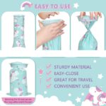 Adorable Unicorn Travel Vomit Bags - Leak-Proof & Self-Sealing - Image 5