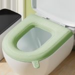 Waterproof Toilet Seat Cover - Quick Dry Comfort - Image 3