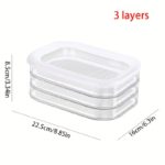 Space-Saving 3-Layer Food Storage Container - Image 6