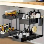 Maximize Space with 2-Tier Pull-Out Storage Organizer - Image 10