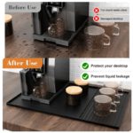 Versatile Non-Slip Silicone Coffee Mat with Absorbent Pad - Image 4