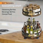 360-Degree Rotating Storage Rack - Durable, Customizable - Image 12
