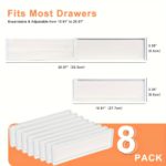 Maximize Drawer Space with Adjustable Dividers 8-Pack - صورة 2