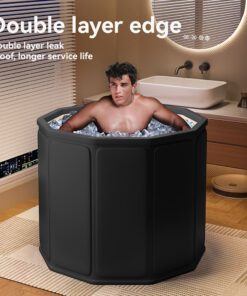 Alternative view of Athlete's Compact Ice Bath Tub - Portable Recovery Soak