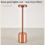 Sleek Touch LED Desk Lamp: 3-Color Wireless Light - Image 11
