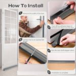 Faux Leather Door Seal Strip: Soundproof & Insulating - Image 12