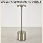 Sleek Touch LED Desk Lamp: 3-Color Wireless Light - Image 9
