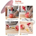 Ergonomic Apple Core Remover for Effortless Fruit Prep - Image 4