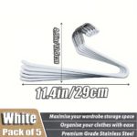 Compact Aluminum Closet Organizer: Space-Saving Solution - Image 6