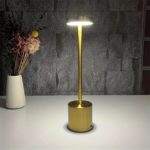Sleek Touch LED Desk Lamp: 3-Color Wireless Light - Image 5