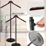 Women's Adjustable Metal Hangers - Flexible & Portable - Image 3