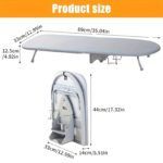Compact Folding Ironing Board: Space-Saving, Heat-Resistant