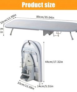 Compact Folding Ironing Board: Space-Saving, Heat-Resistant