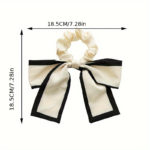 Chic Bowknot Hair Ties - No-Damage Style Essential - صورة 6