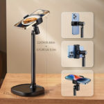 Tik Tok-Ready Rotating Phone Stand - Adjustable Aluminum - Image 7