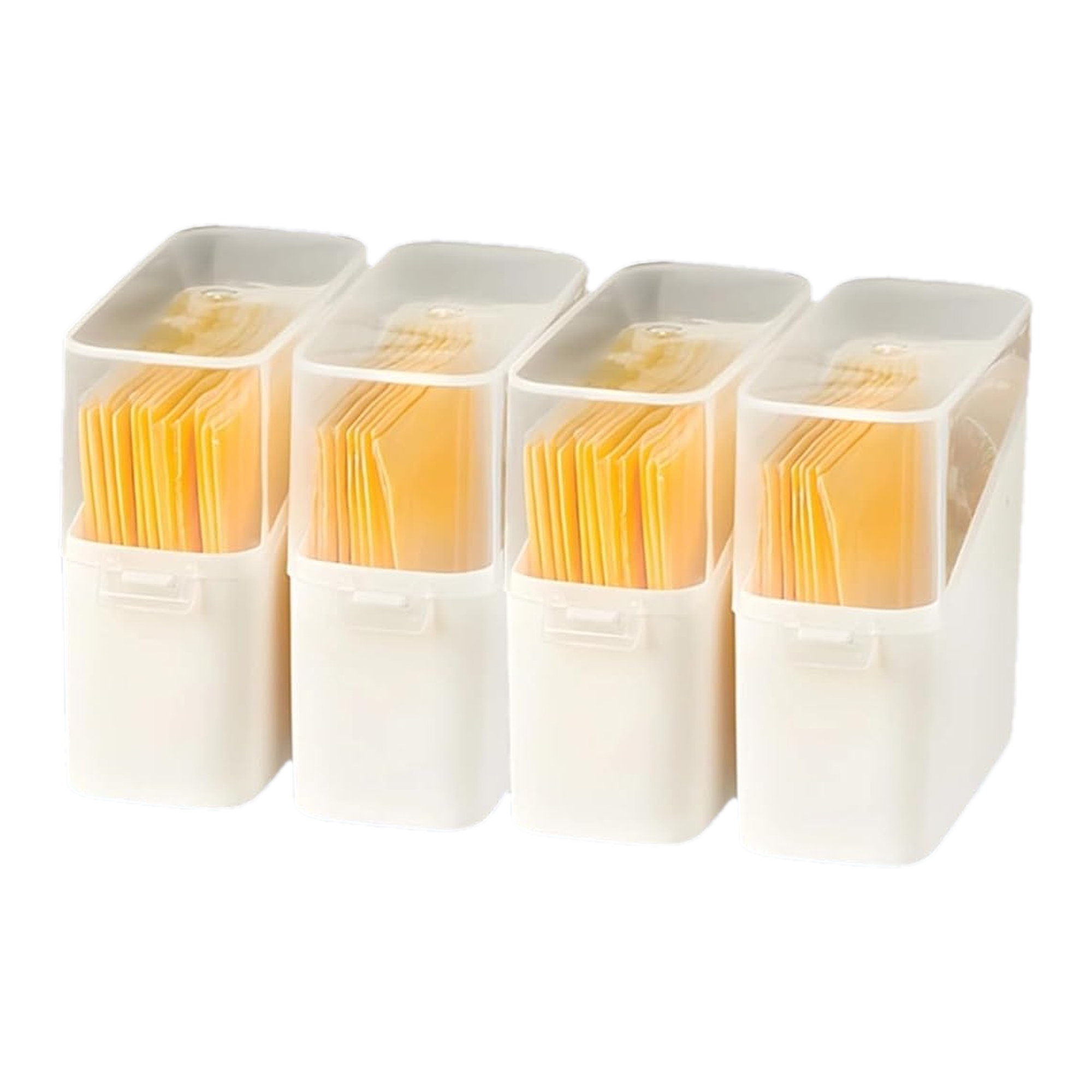 product-fmket-99f5bdfe5725de4b97acf602b38dff93 Fridge Organizer: Homaisson 2-Pack Cheese Containers - Image 1