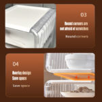 Transparent Multi-Layer Storage Rack for Home & Office - Image 9