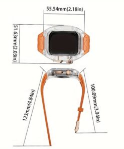 Alternative view of Durable TPU Strap & Case for Apple Watch Series