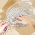 Clear Plastic Rice Washing Bowl with Drainage Holes - Image 6