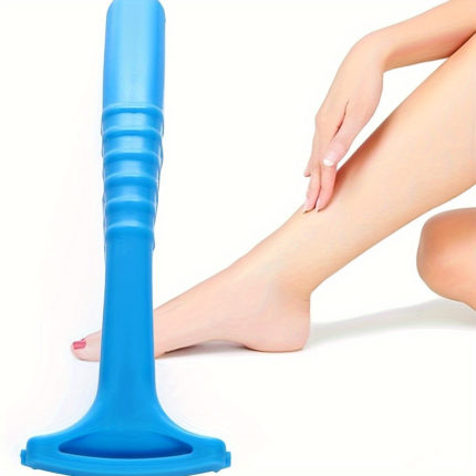 Blue Plastic Pedicure Rasp for Smooth, Healthy Feet