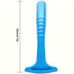 Blue Plastic Pedicure Rasp for Smooth, Healthy Feet - Image 2