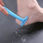 Blue Plastic Pedicure Rasp for Smooth, Healthy Feet - Image 4