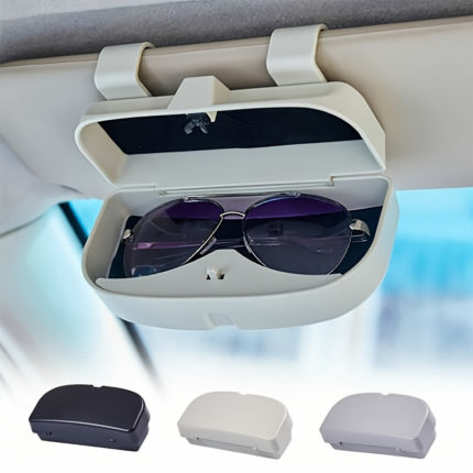 Universal Car Sun Visor Glasses Holder - Easy Clip-On
