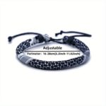 Vintage Ethnic 3 D Fabric Bracelets - Handwoven Set of 4 - Image 9