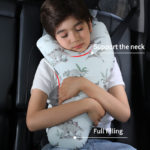 Y-Shaped Kids Travel Pillow for Car, Train & Plane Comfort - Image 8