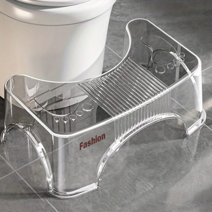 Ergonomic Anti-Slip Bathroom Footstool for Healthy Posture