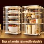 Transparent Multi-Layer Storage Rack for Home & Office - Image 3