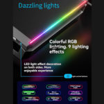 RGB Monitor Stand with USB Ports & Adjustable Height - Image 12