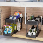 Maximize Space with 2-Tier Pull-Out Storage Organizer - Image 12